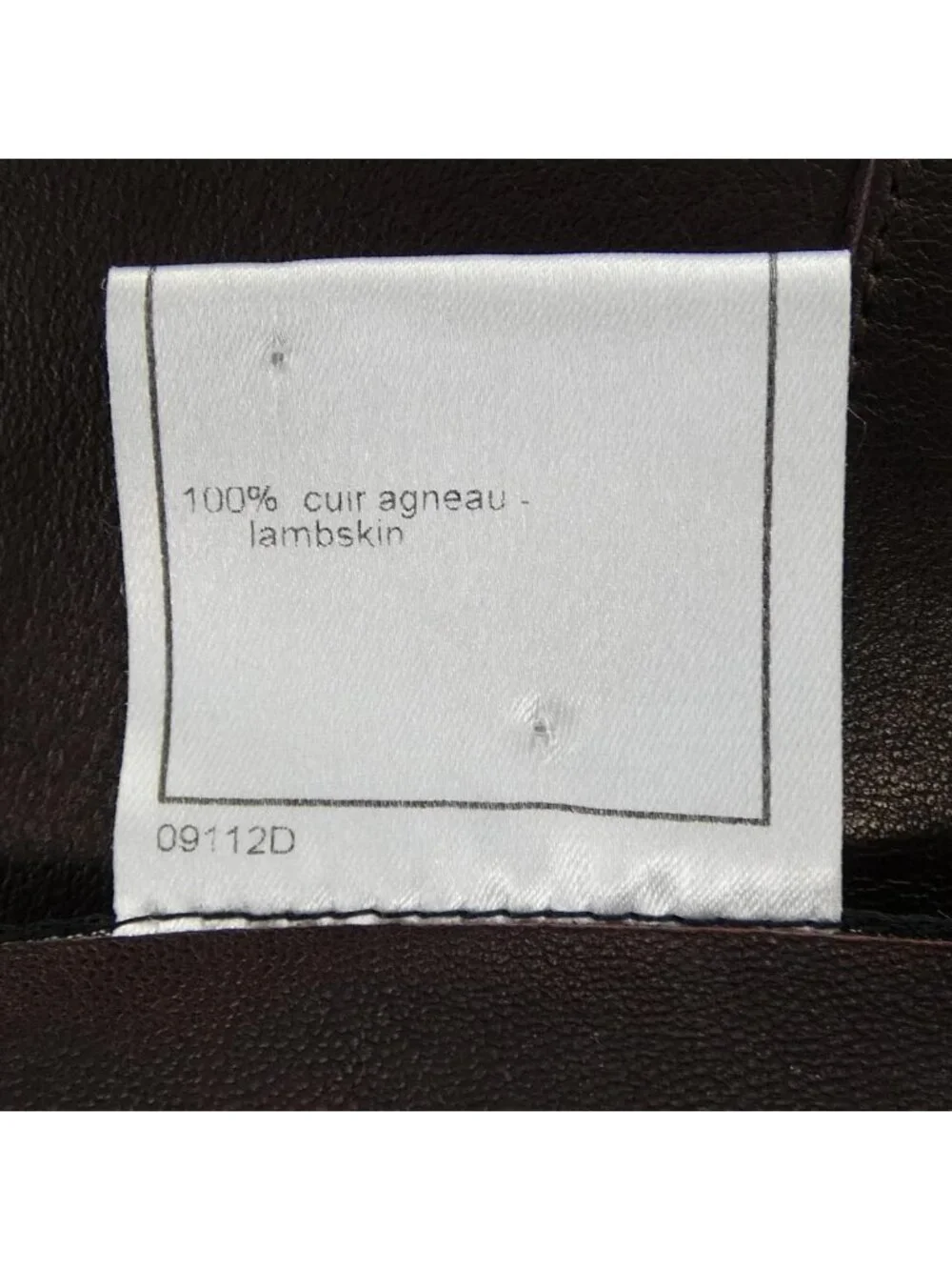 Chanel Vintage Leather Coat